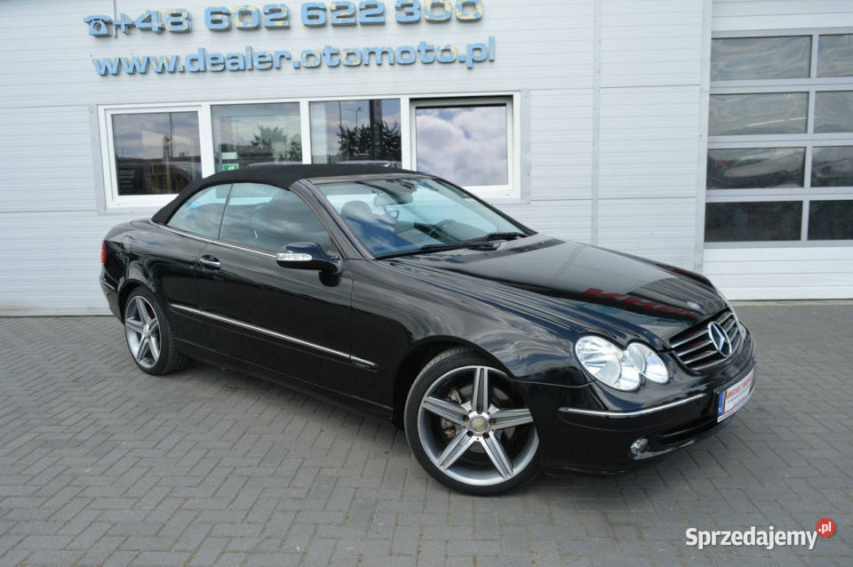Mercedes CLK 200 18i Kompressor Automat Cabrio 1796cm3 lubelskie Hrubieszów