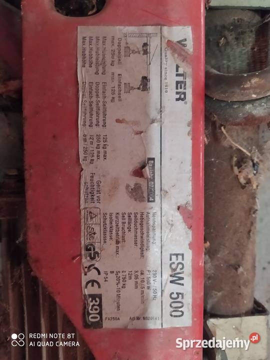 Wyciągarka elektryczna 230V podkarpackie