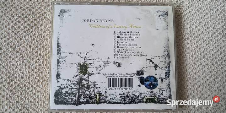 Jordan Reyne Children of a Factory Nation 1 płyta