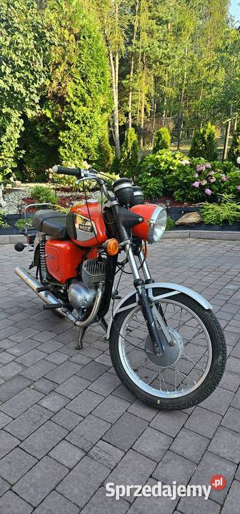 MZ TS 125 DELUX 1983 r czerwony Rudawa sprzedam