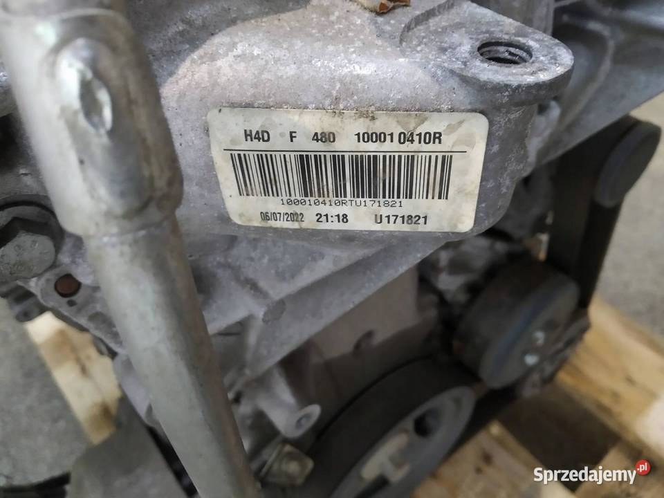 SILNIK KOMPLETNY BENZYNA H4DF480 10 TCE 22R