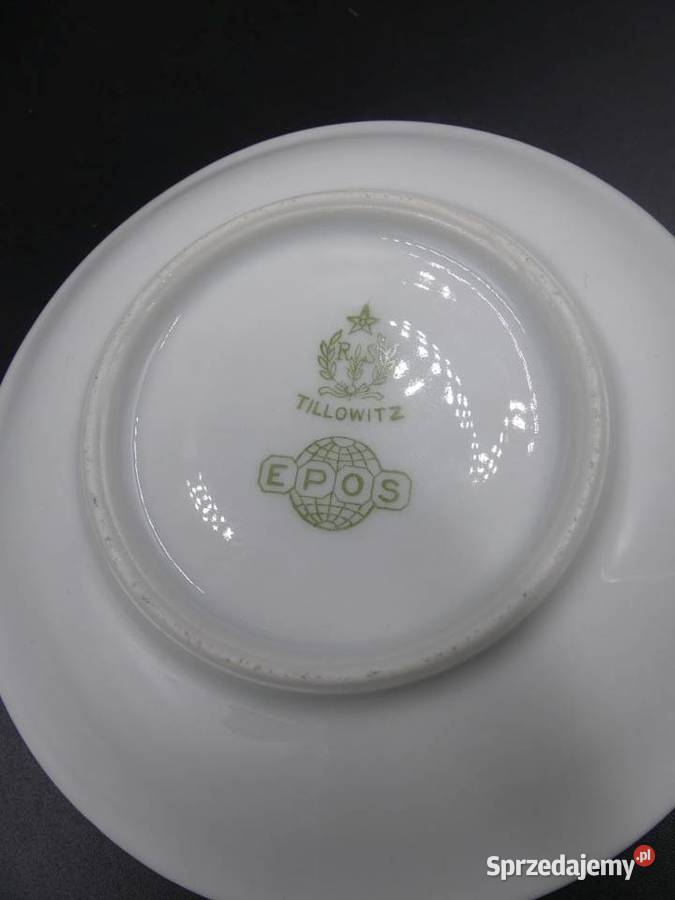 Komplet do mokki Tułowice Tillowitz stan Poznań