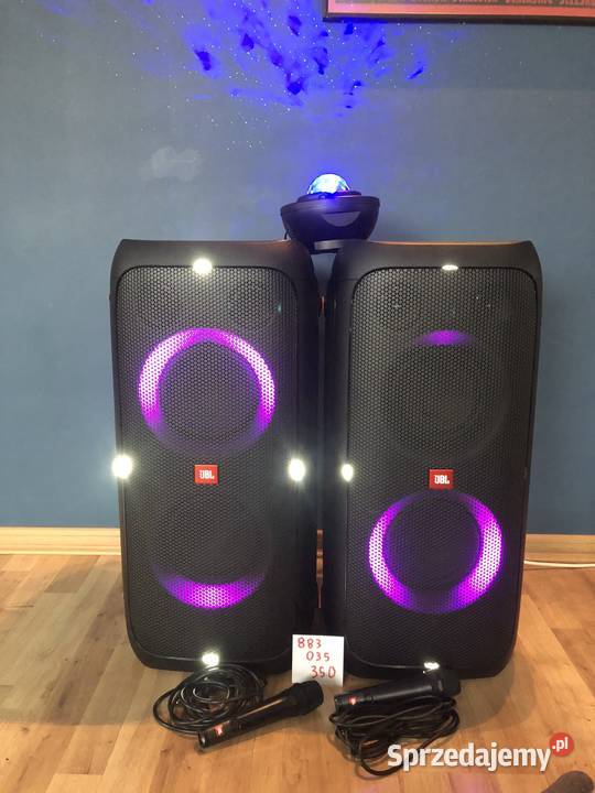 Wynajem głośników jbl 310 mikrofony statywy