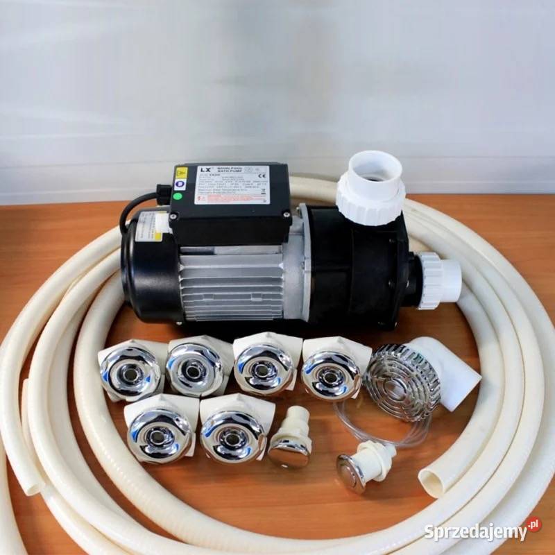 ZESTAW Hydromasaż do bali ogrodowej 12 dysz MEGA Gorlice