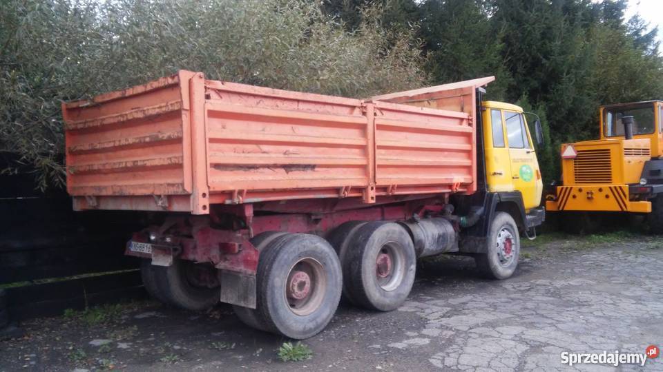 Steyr 1491 wywrotka 3 osiowa Samochody ciężarowe Nowy Sącz