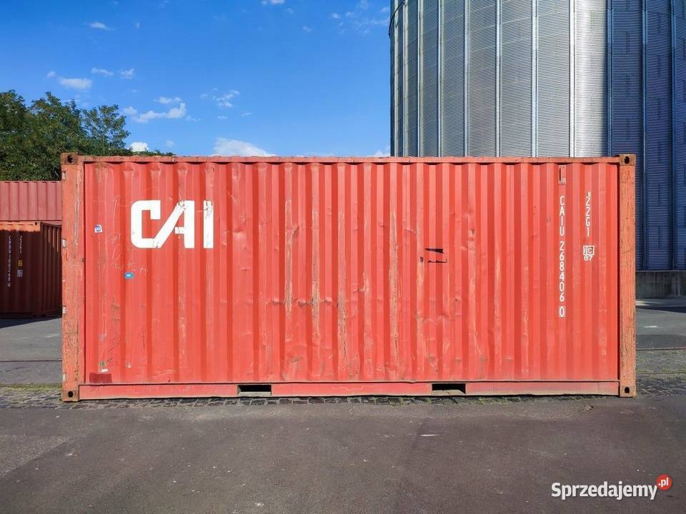 Kontener morski magazynowy 20DV 6 metrowy Trzebiatów