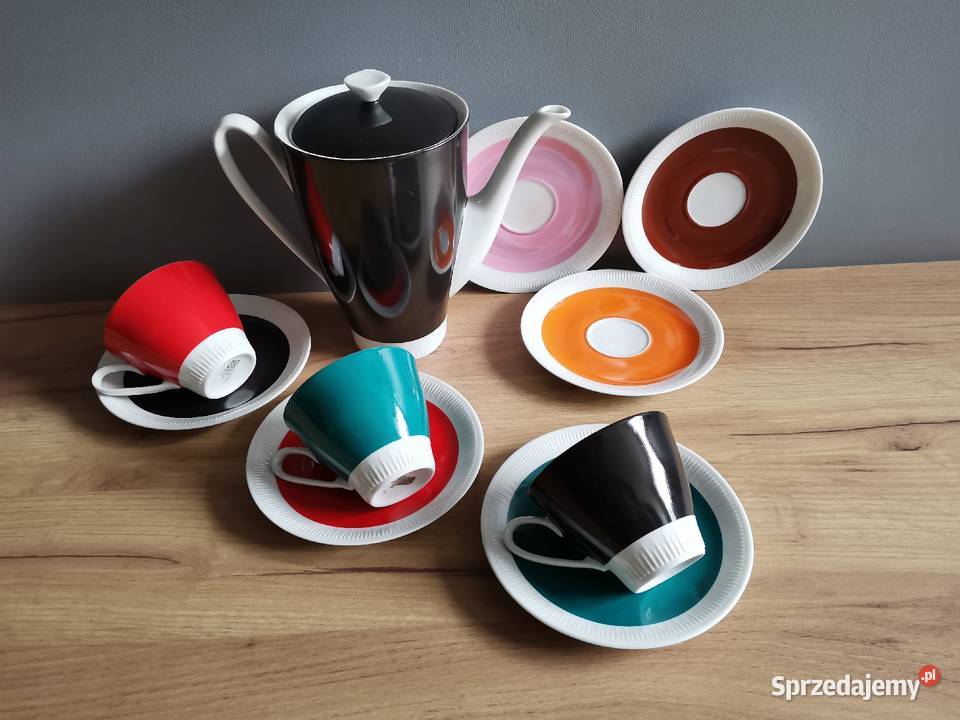 Stara porcelana Włocławek serwis kawowy Carry śląskie
