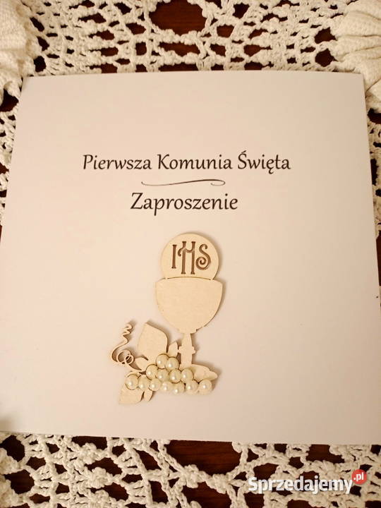 Zaproszenia komunijne świętokrzyskie Końskie