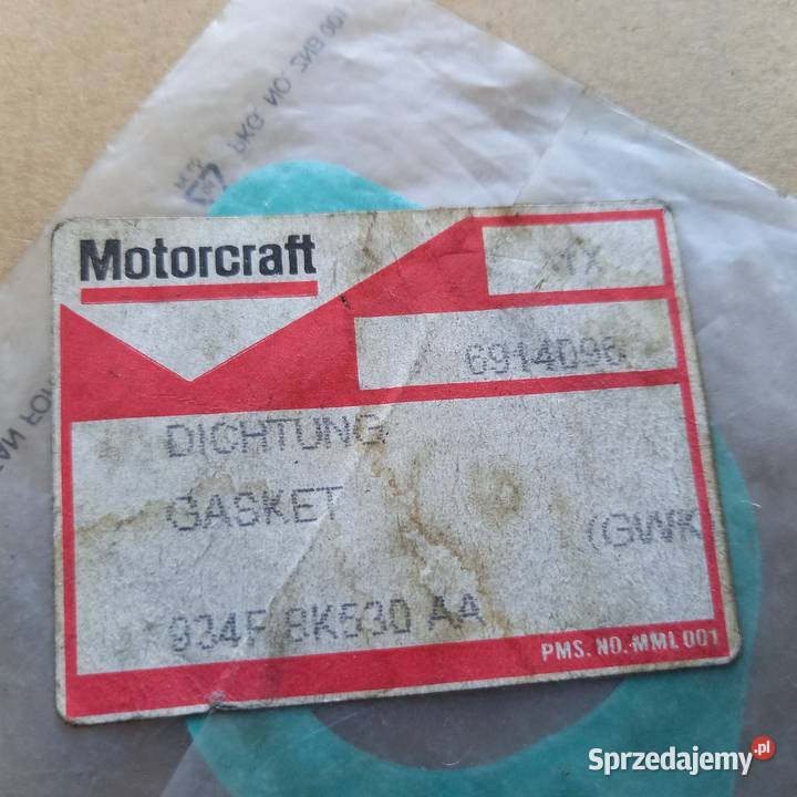 6914096934F8K530AA EEG 530 uszczelka wlotu wody małopolskie Kraków