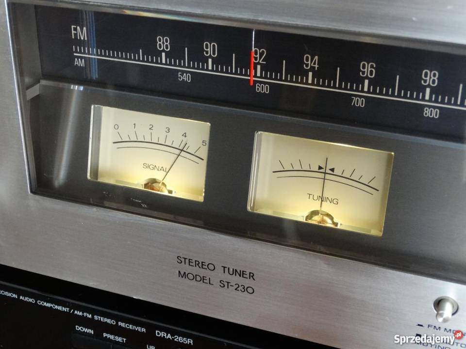 Tuner radiowy Toshiba śliczny Vintage WYSYŁKA Amplitunery podkarpackie Jasło