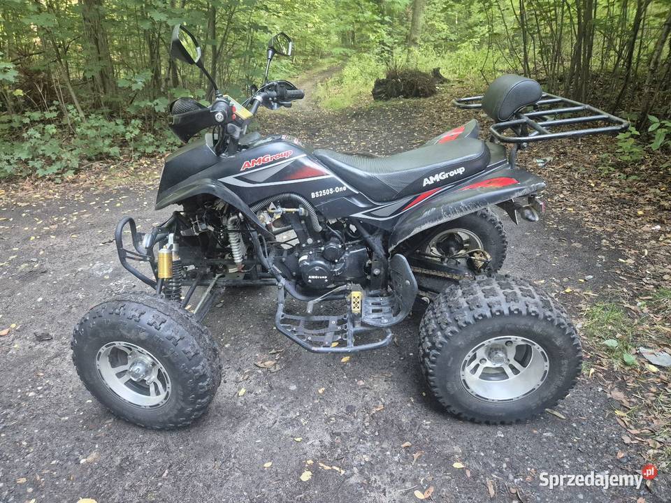 Quad ATV bashan 250 zarejstrowany łańcuch