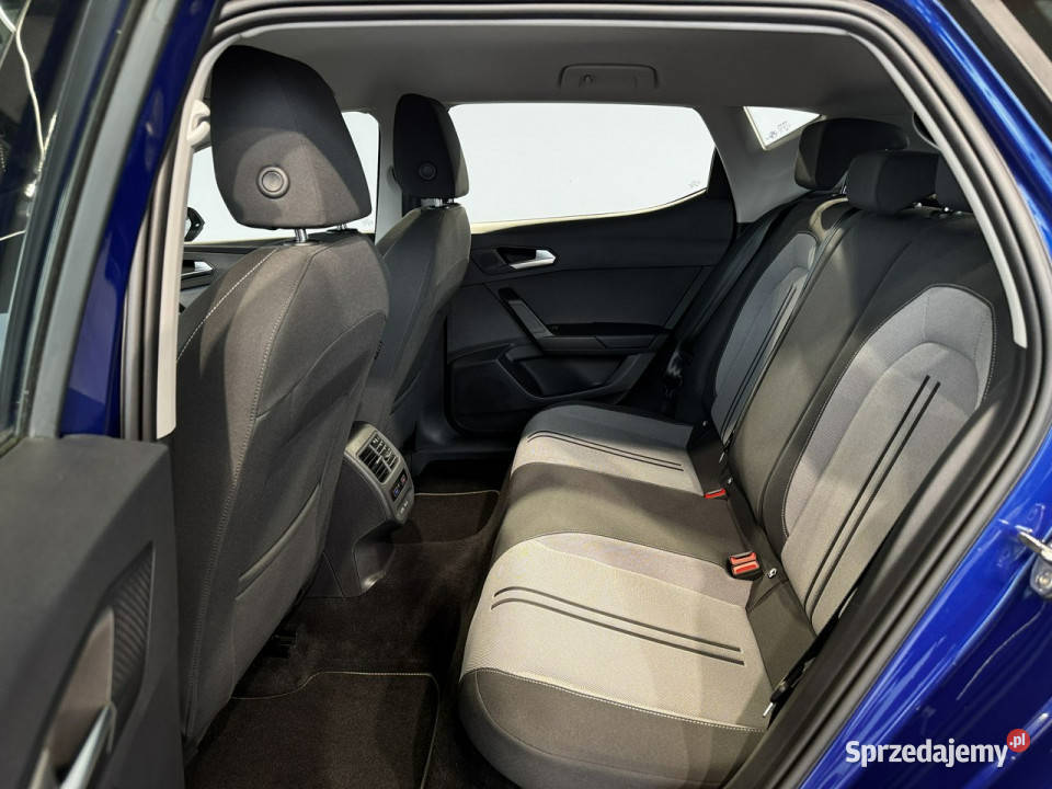 Seat Leon Style 15TSI 130 M6 2021 r salon fa VAT ABS Myślenice