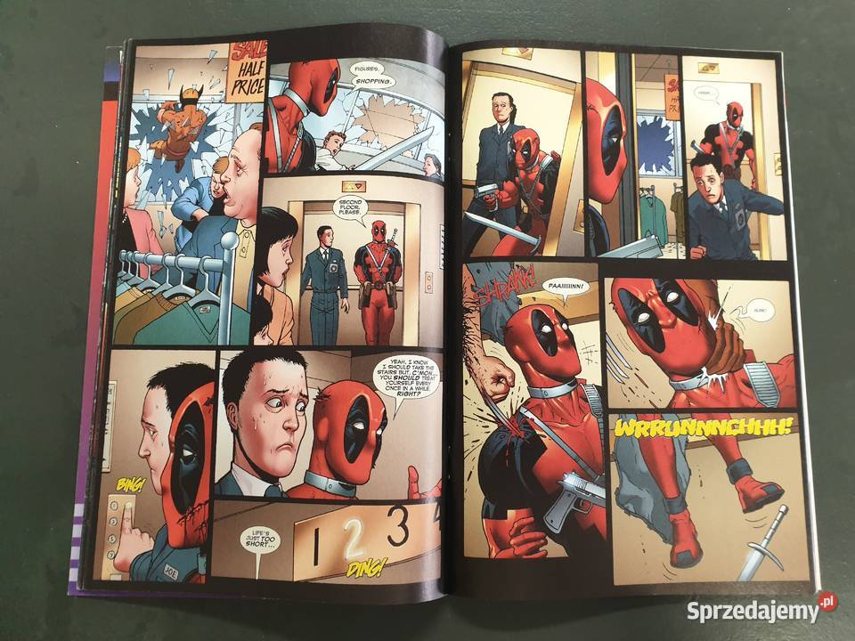 Wolverine Deadpool 169 Marvel 2007 pomorskie