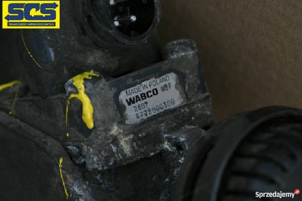 ZAWÓR ECAS PODUSZEK WABCO 4728800300 IVECO DAF Pozostałe