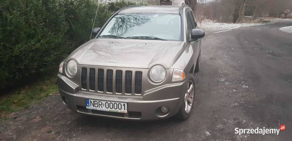 Jeep compass 2008r 20 lpg 160koni zamiana na 109000km Pasłęk