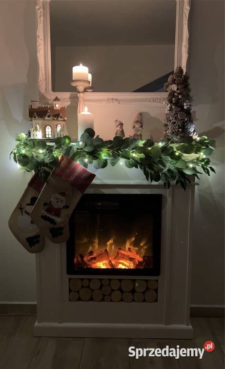 Kominek Flame wkład elektryczny Aflamo drewno Warszawa