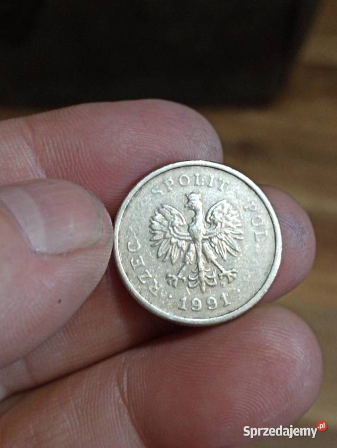 Sprzedam monete 1 zl 1991 Chełm sprzedam