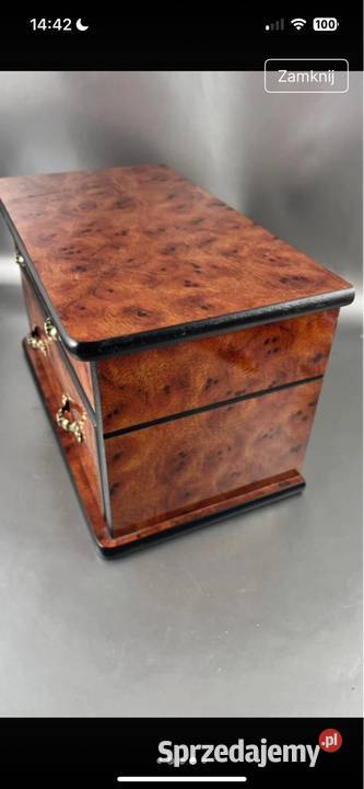 Szkatułka na biżuterię Zielona Góra