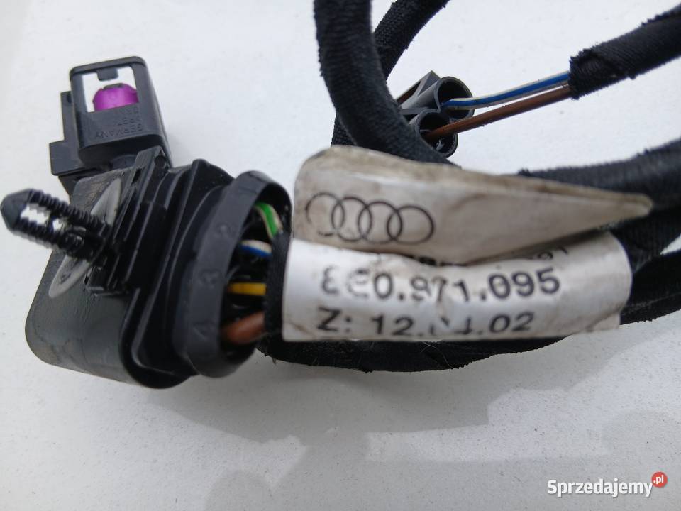 Audi A4 B6 B7 wiązka zderzaka przód Halogeny