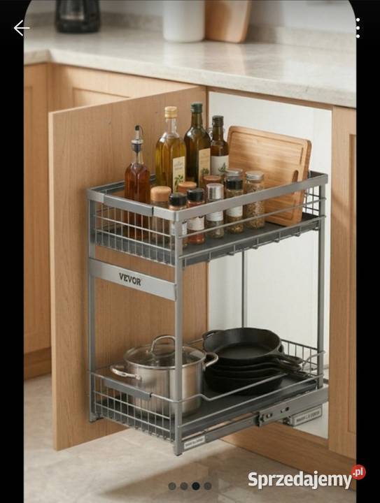 Nowy dwupoziomowy kosz cargo organizer wysuwany Ligota Bialska sprzedam