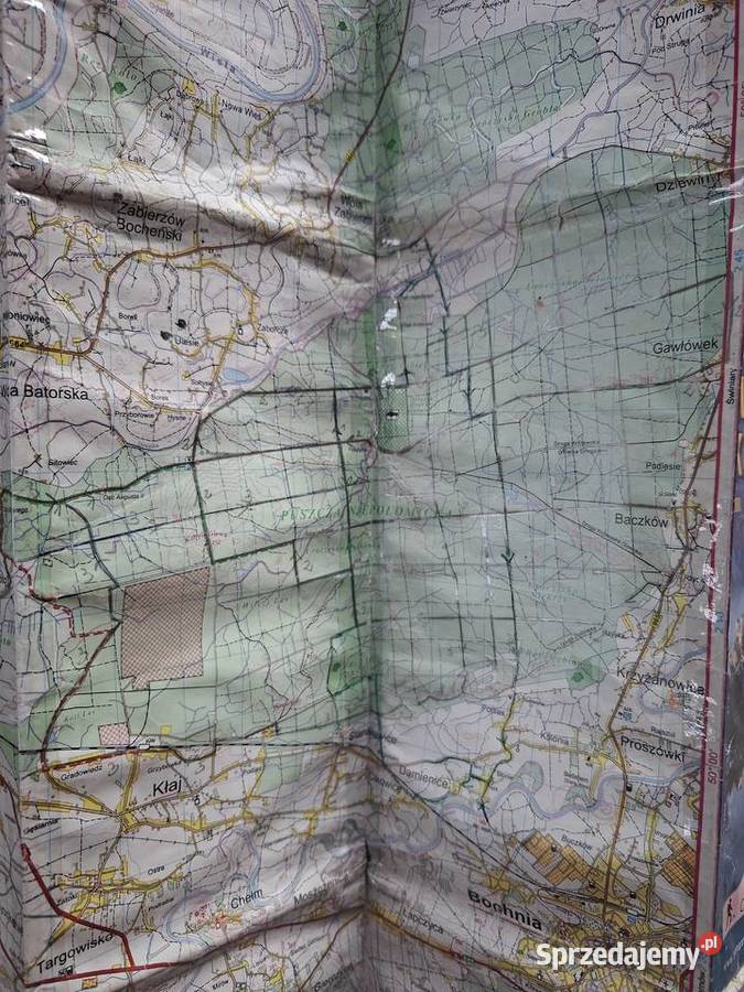 Krakowa 150 000 Compass mapa turystyczna Kraków
