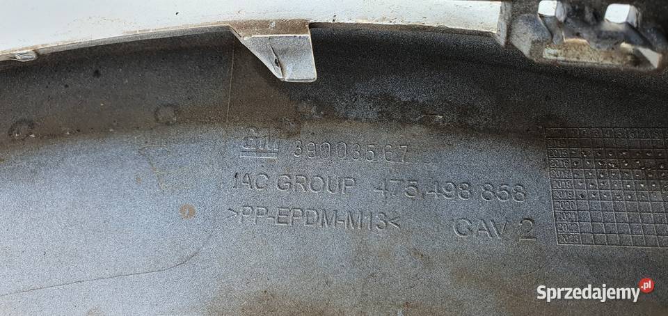 OPEL CORSA E ZDERZAK PRZÓD PRZEDNI PDC 39003567 Trzciel