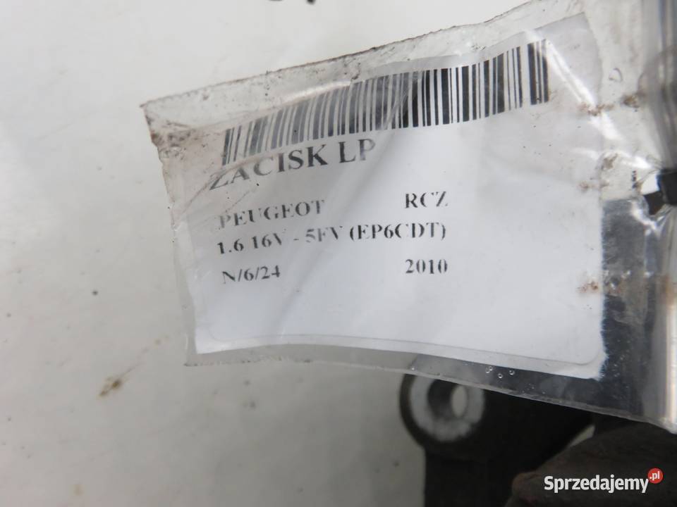 ZACISK LEWY PRZÓD PEUGEOT RCZ 16 16V