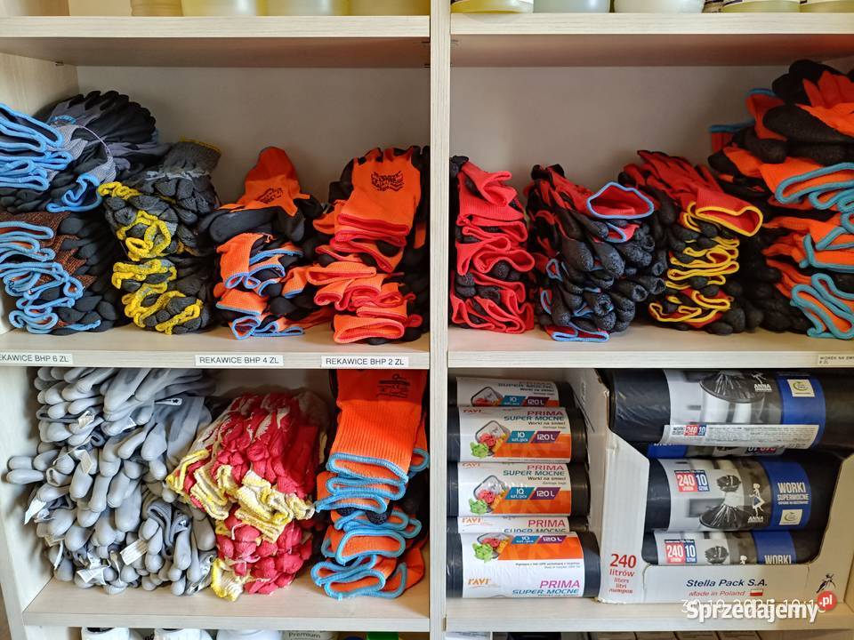 Rękawice BHP Zimowe Nitrylowe Wampirki Powlekane Średnia Wieś