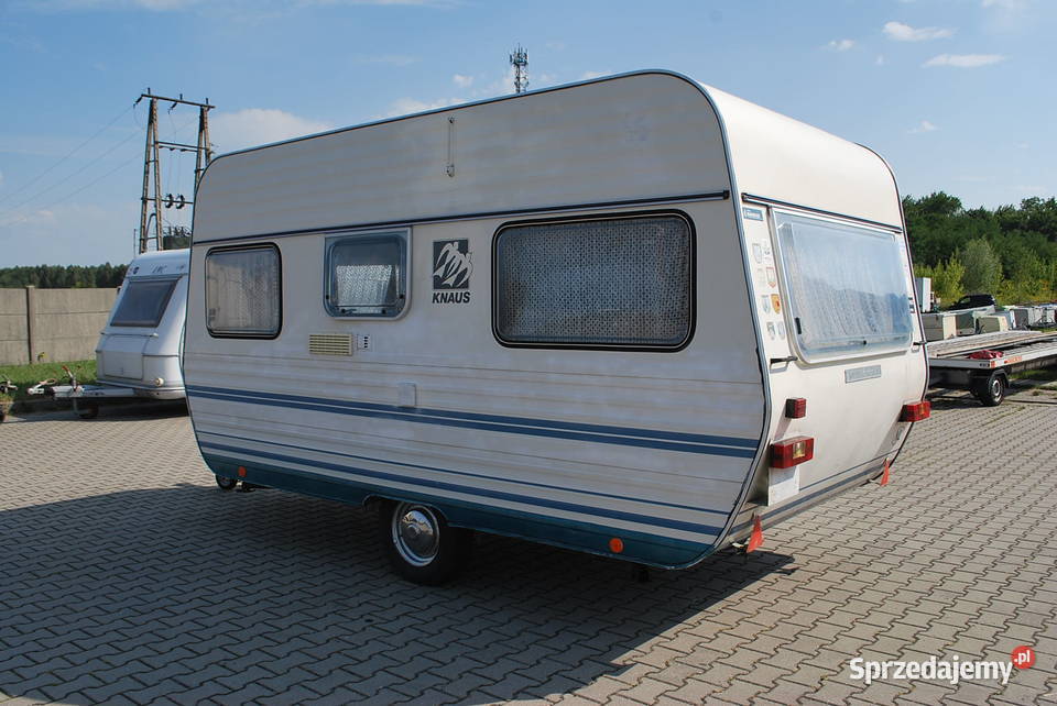 PRZYCZEPA KEMPINGOWA KNAUS KOMFORT 415 1980 R Grzebowilk