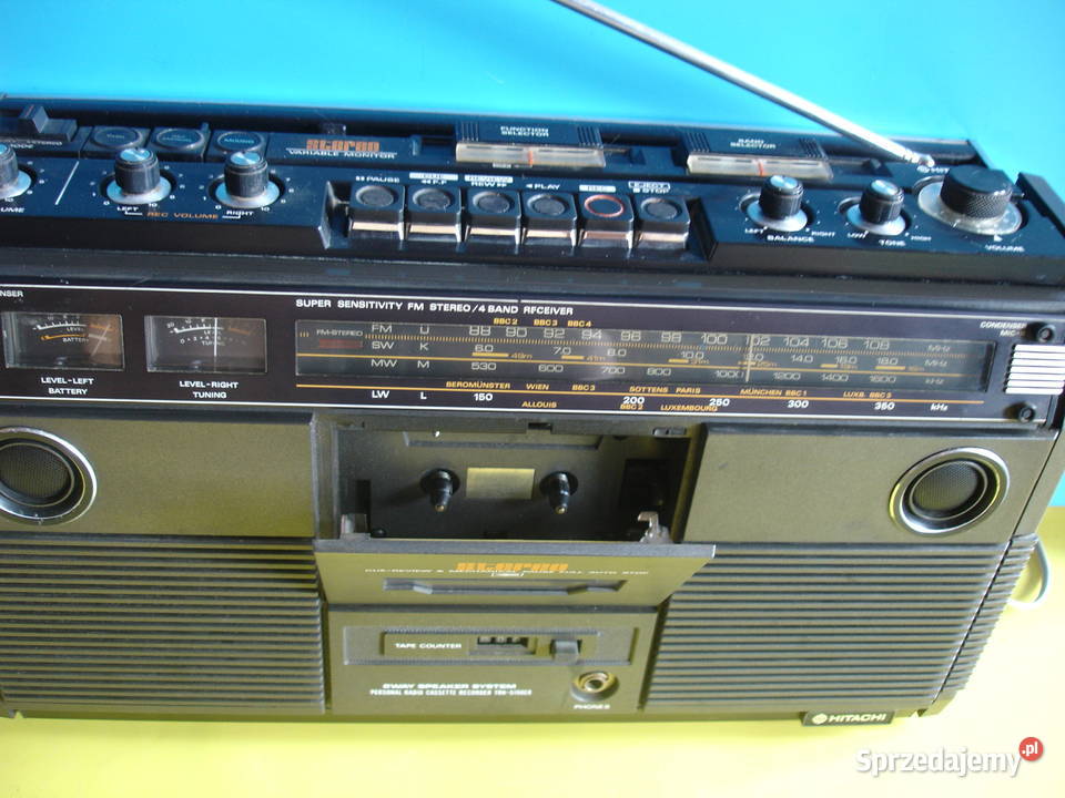 Radiomagnetofon HITACHI TRK5190 Radioodtwarzacze Zielona Góra