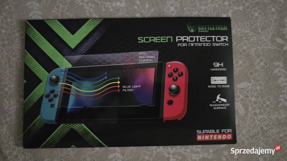 Szkło hartowane do Nintendo switch Elektronika Czarna Woda