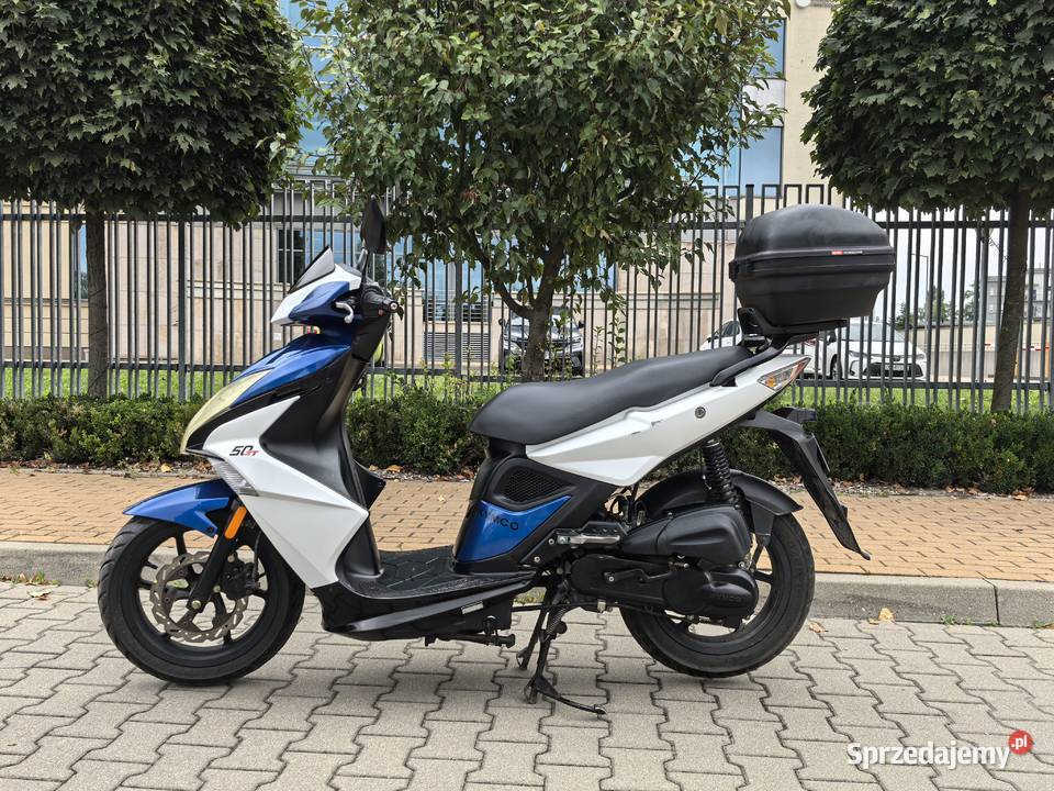 Skuter Kymco SUPER 8 Koła 14 Kufer 2007r OPŁATY sprzedam
