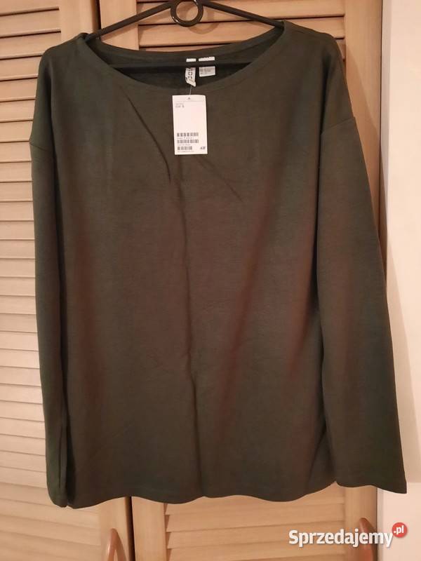 Cienka bluza khaki HM zielony Warszawa