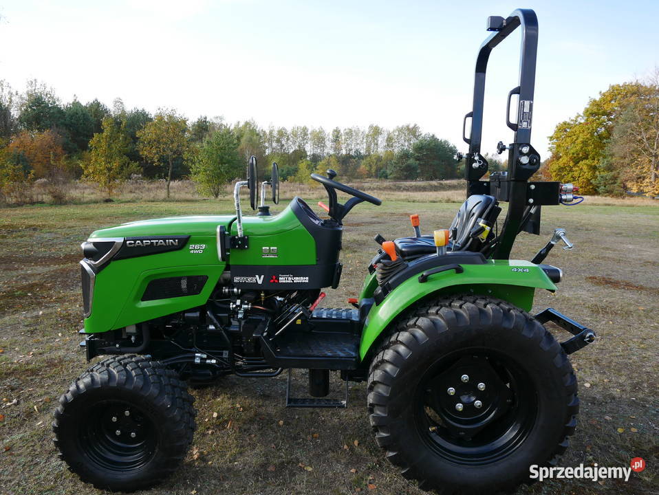 Traktor Ciągnik Captain 263 Silnik 3 cyliundry Końskie