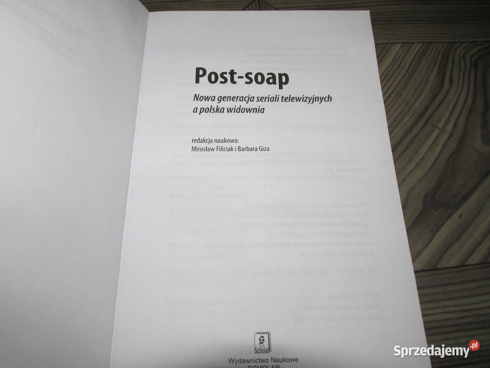 Książka POST SOAP śląskie Bytom