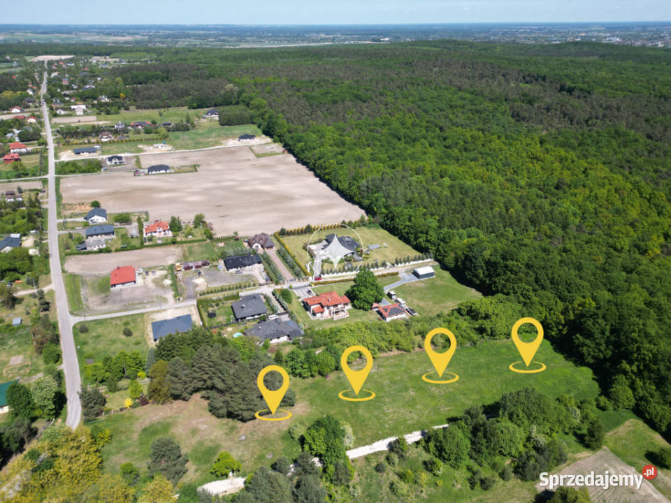 Piękne działki budowlane w Janowie kolo Chełma Janów sprzedam
