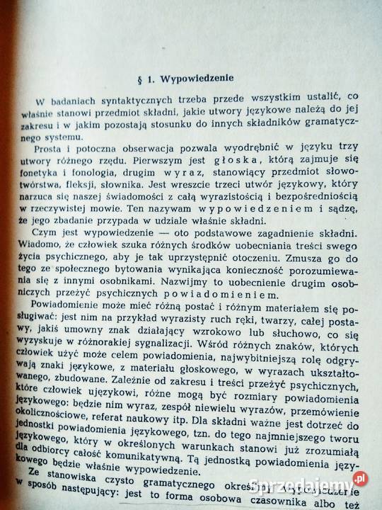 Zarys składni polskiej unikatowe książki
