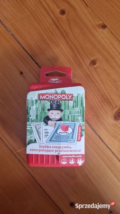 Monopoly Deal Shuffle gra karciana pomorskie Sopot