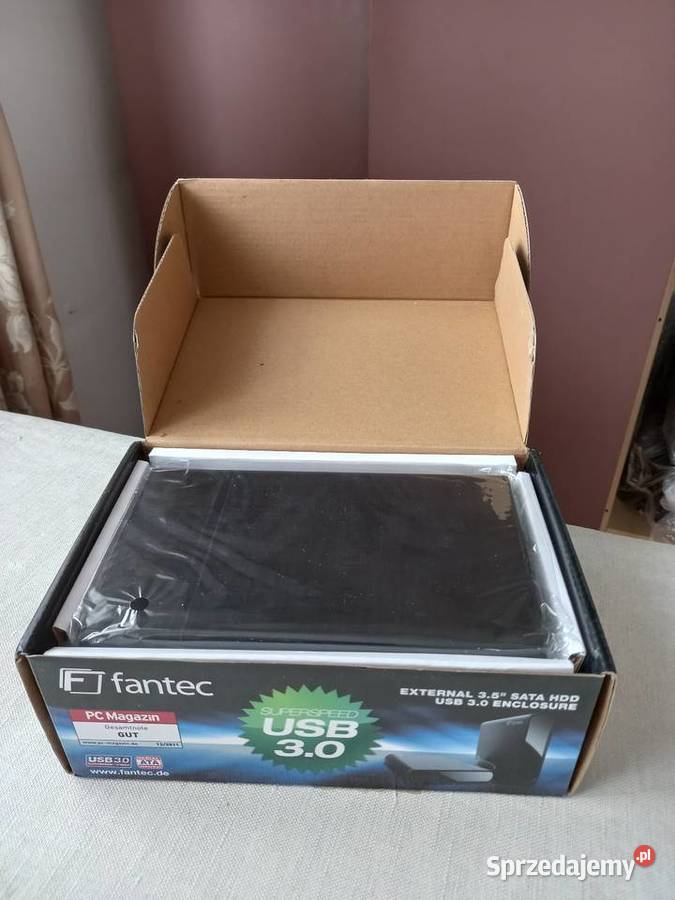 Obudowa kieszeń Fantec 35 cala USB 30 i eSATA Tomaszów Lubelski sprzedam