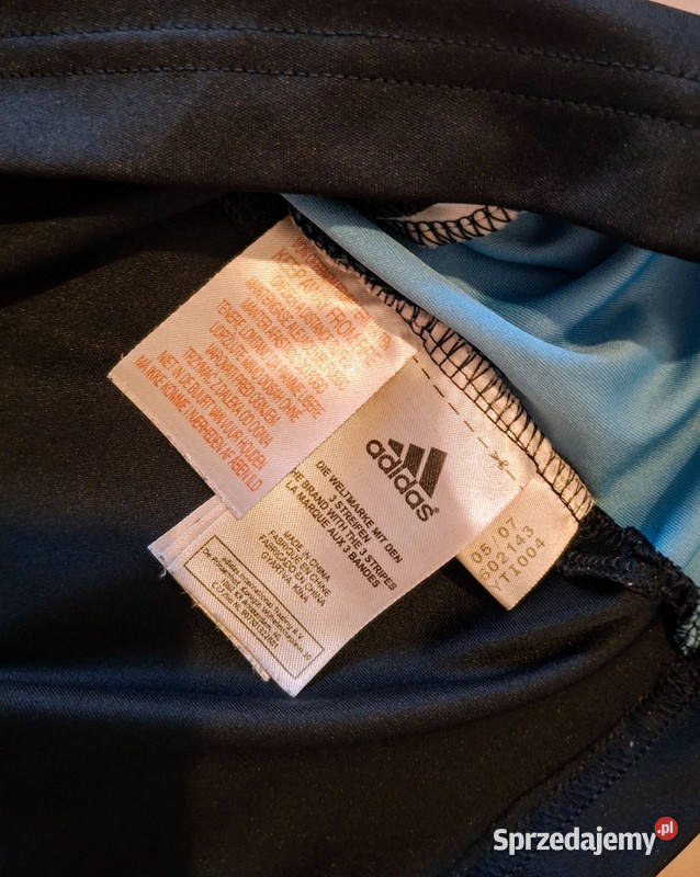 Koszulka sportowa Adidas granatowo niebiesko Odzież sportowa lubuskie Zielona Góra