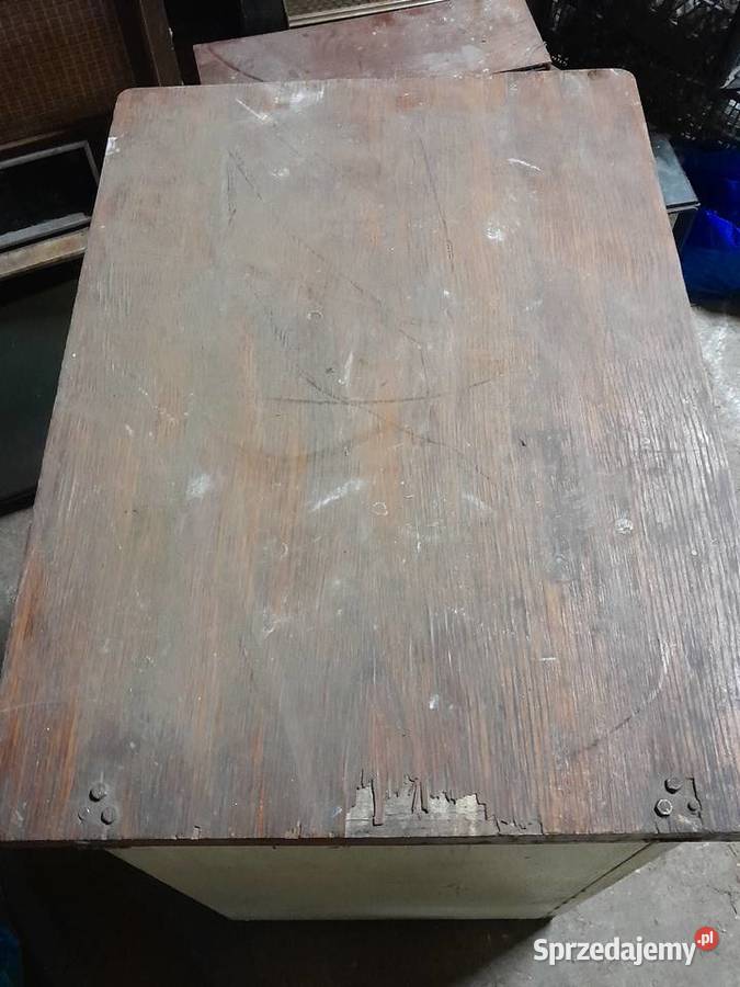 Stara maszyna do szycia WIFAMA z szafką zabytek Dąbrowa Górnicza