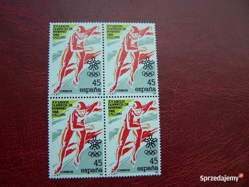 Hiszpania 1988 MNH Mi 2813 Sport Olimpiada Kolekcje Tychy