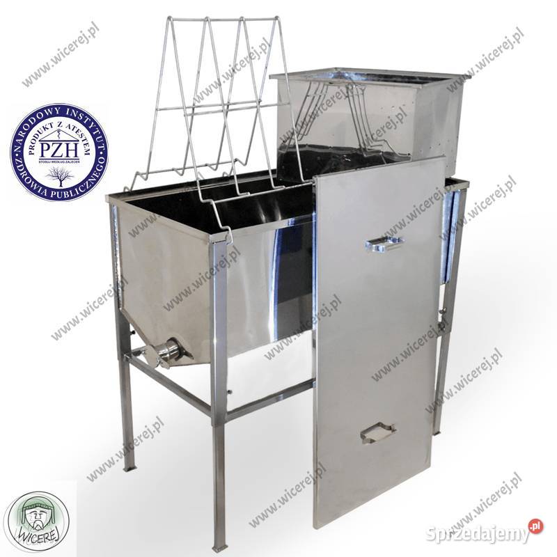 Stół do odsklepiania 1m Dadant z KOSZEM i Pszczelarstwo Jaśliska