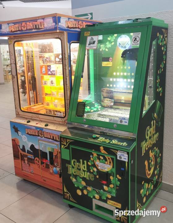 Automat Złoty Skarb Pusher Współpraca Wynajem