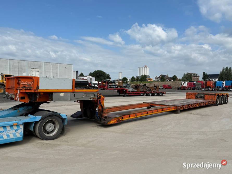 Naczepa do niskopodwoziowa Nootebom tiefbet mazowieckie Warszawa