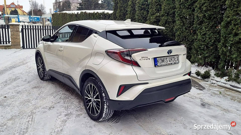 Toyota CHR Hybrid Nowa Półskóry Led GWARANCJA garażowany Płońsk