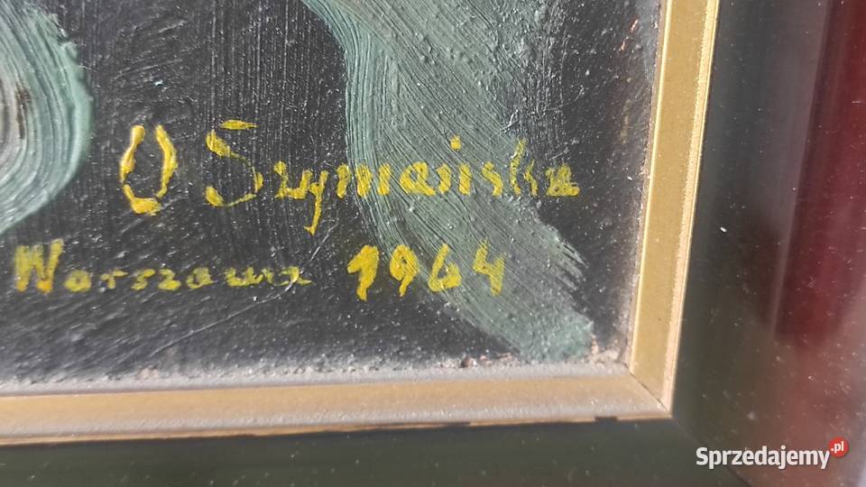 Obraz olejny Słoneczniki O Szymańska Warszawa