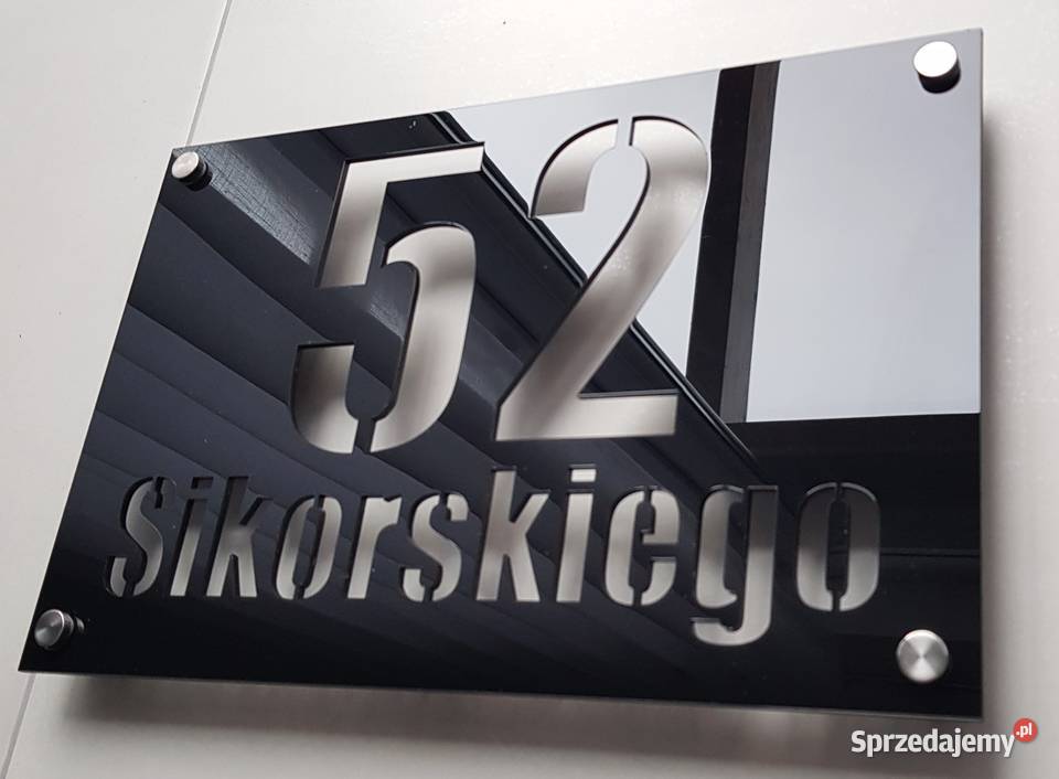 Tabliczka adresowa personalizowana Częstochowa