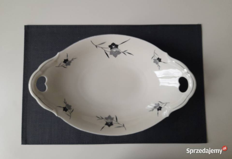 Porcelanowy półmisek HC Chodau Czechoslovakia Koło