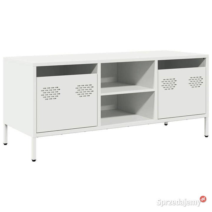 Szafka RTV biała 1015x39x435 stal walcowana na Warszawa